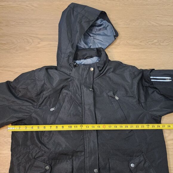 ARCTIX Ski Jacket Cascade Insulated Lined Hooded Parka Womens 2X Black NEW - Picture 10 of 12